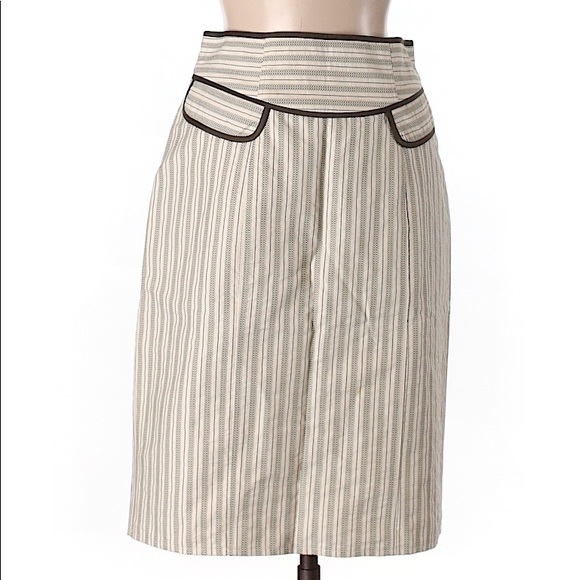 Anthropologie Dresses & Skirts - Anthro Nanette Lepore Striped Skirt
